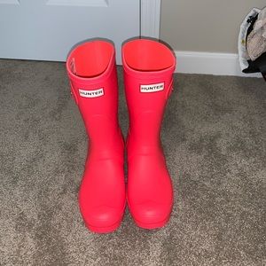 Hunter rain boots